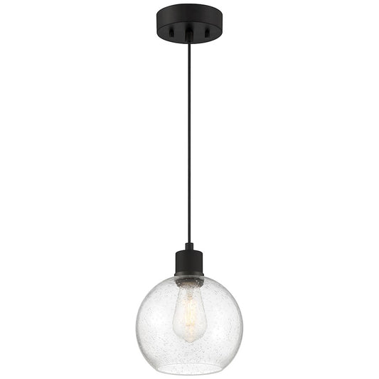 Access Lighting Port Nine Burgundy RLED Pendant, BK/Seed - 63142LEDDLP-MBL-SDG