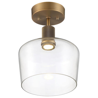 Access Lighting Port Nine Chardonnay LED Semi-Flush Mount