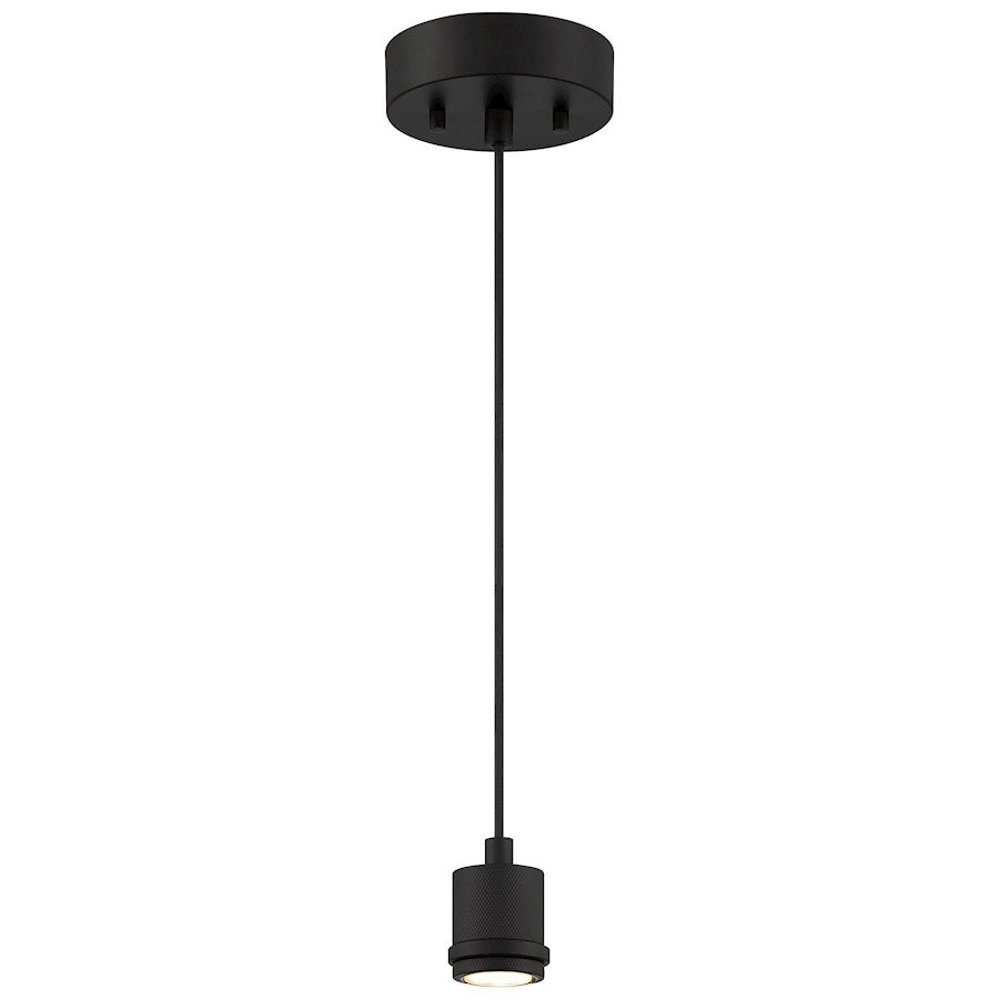 Access Lighting Eames 1 Light Reading Light, Black/Brass - 72014LEDD-BWA