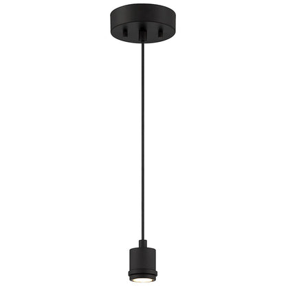 Access Lighting Eames 1 Light Reading Light, Black/Brass - 72014LEDD-BWA