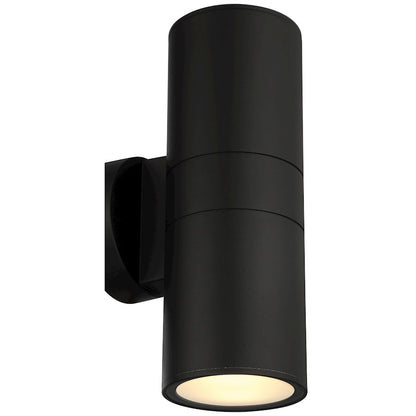 2 Light 12" Outdoor LED Wall Sconce