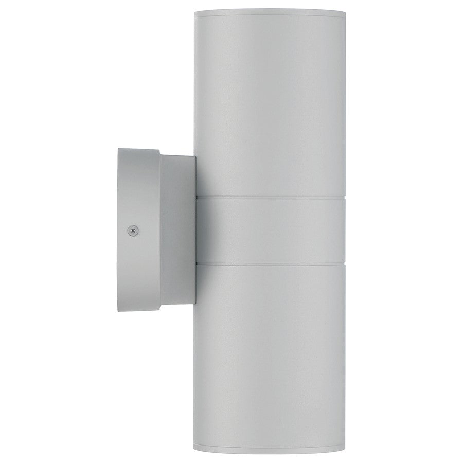 2 Light 12" Outdoor LED Wall Sconce