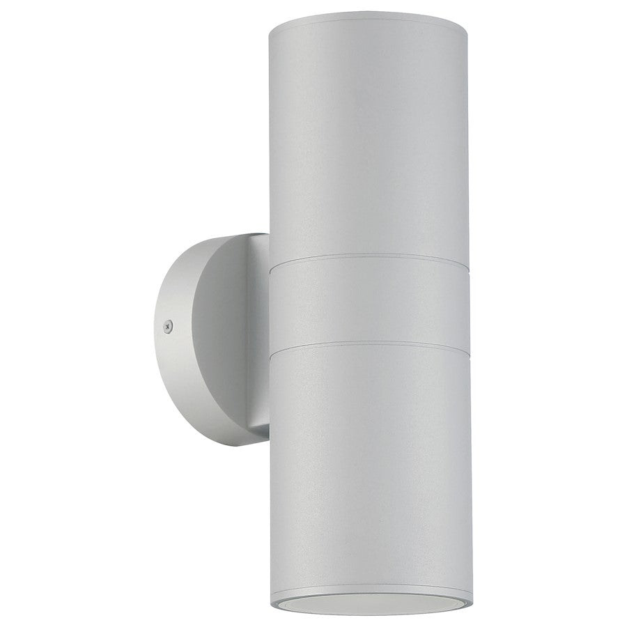 2 Light 12" Outdoor LED Wall Sconce