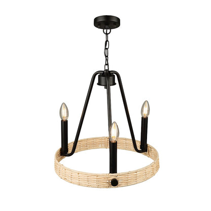 Perris Chandelier, Black