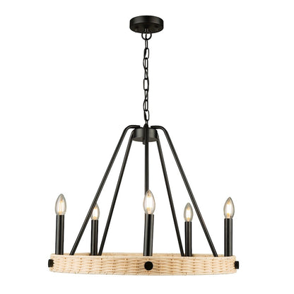 Perris Chandelier, Black