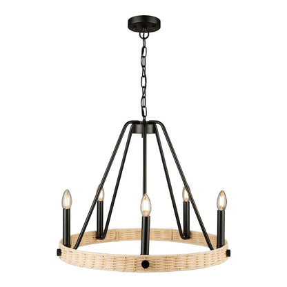 Perris Chandelier, Black