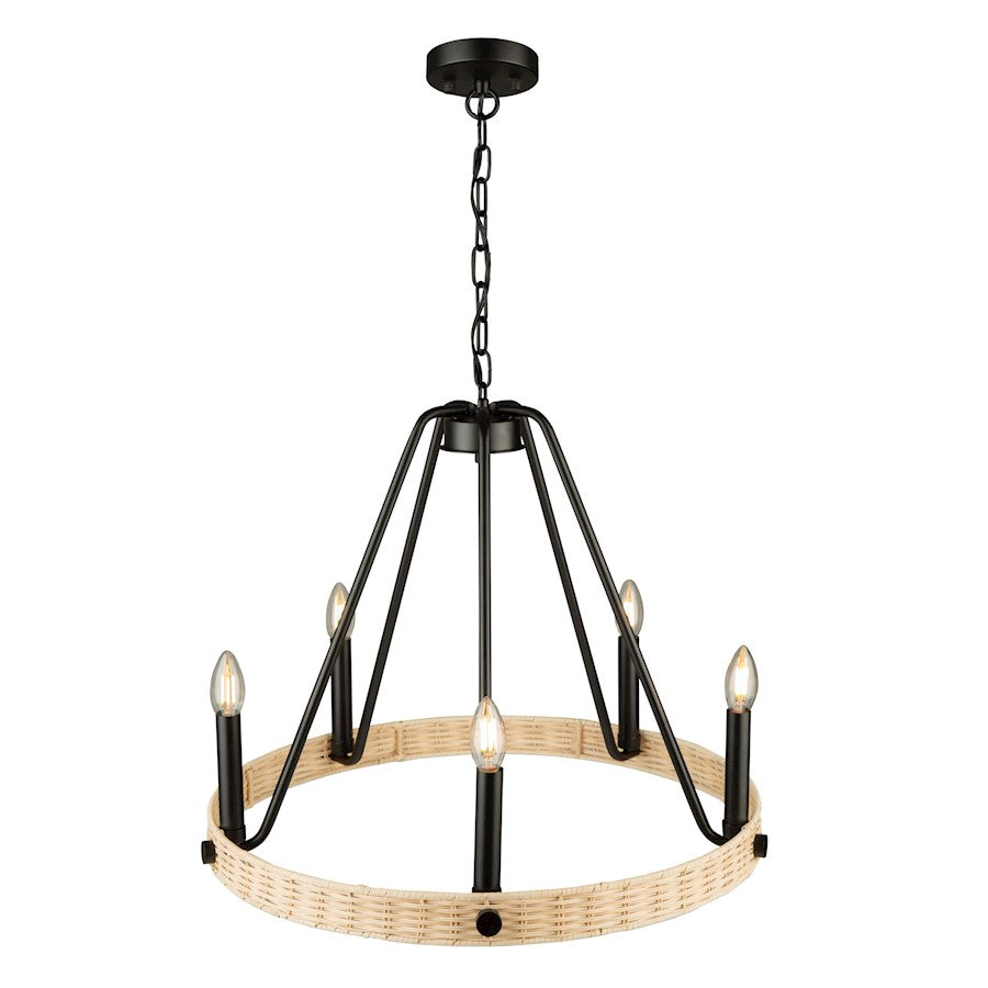 Perris Chandelier, Black