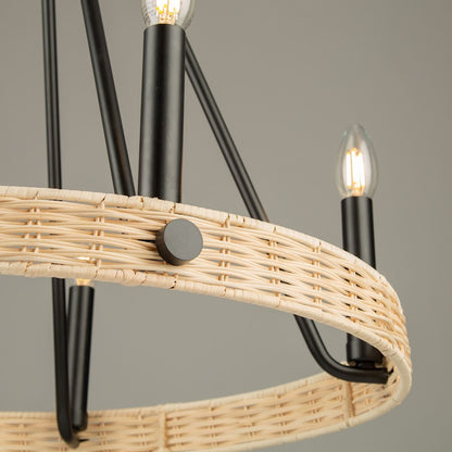 Perris Chandelier, Black