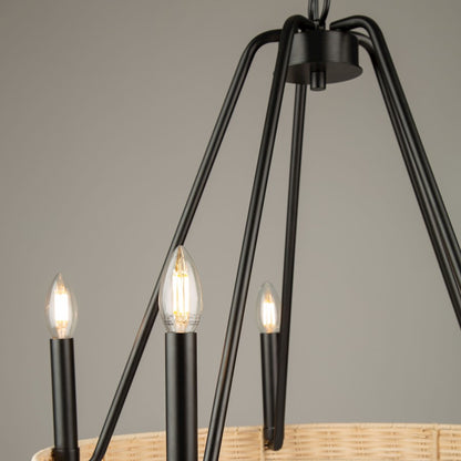 Perris Chandelier, Black