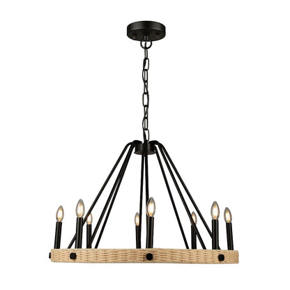 Perris Chandelier, Black