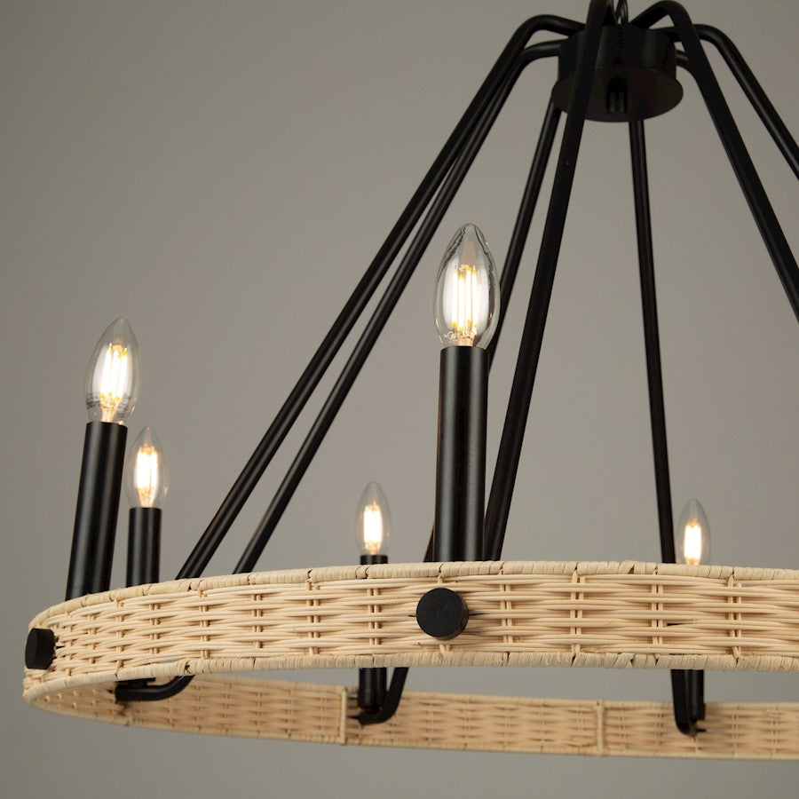 Perris Chandelier, Black