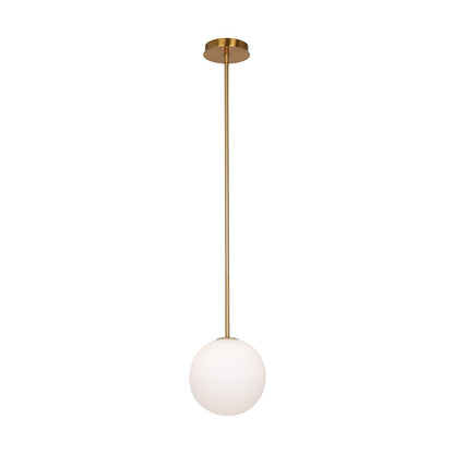 Artcraft Aurelia 1 Light Pendant, Brass - AC11761BR