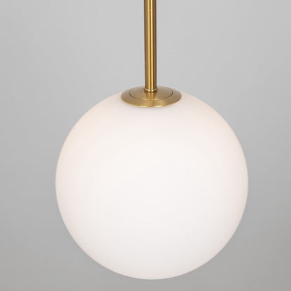 1 Light Pendant, Brass