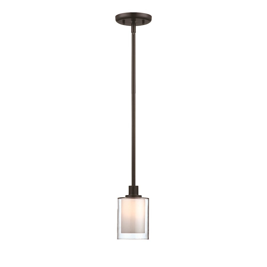 Artcraft Andover 1 Light Pendant, Oil Rubbed Bronze - AC6531OB