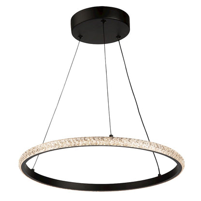 Artcraft Nova 2W 15" LED Pendant, Black - AC6710BK