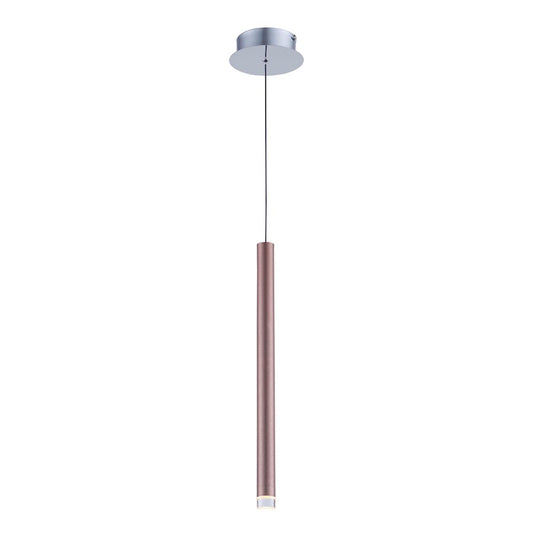 Artcraft Galiano 1 Light 20" Pendant, Copper - AC7084CO