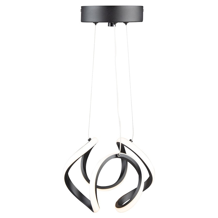 LED Pendant, Black