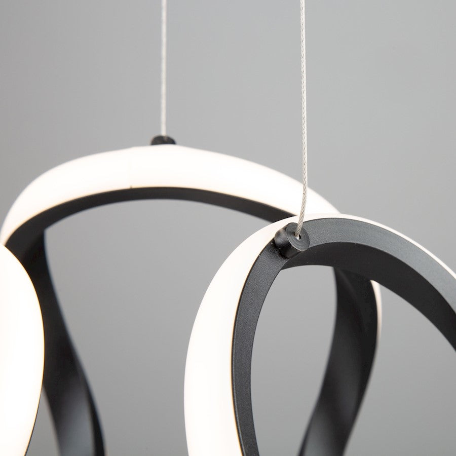 LED Pendant, Black