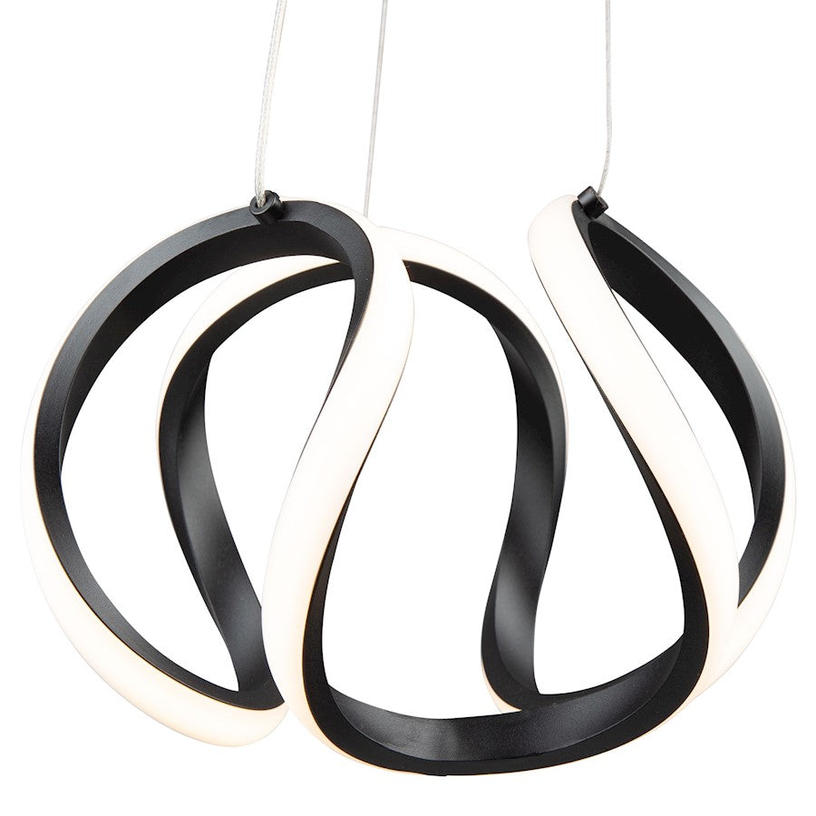 LED Pendant, Black