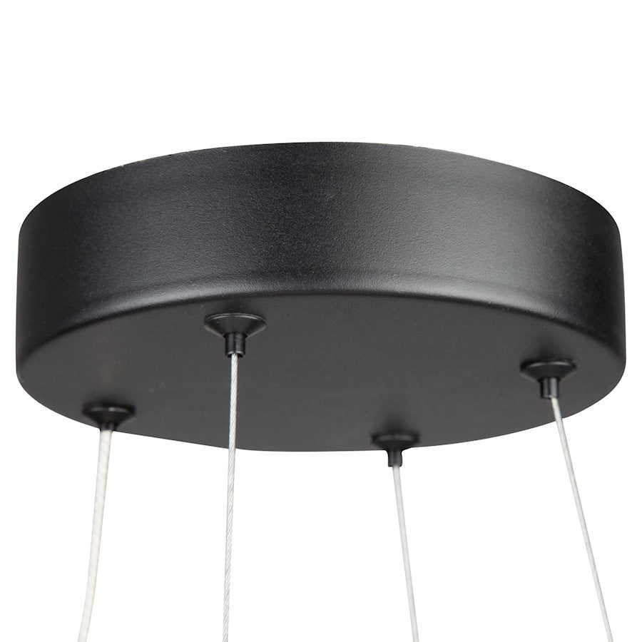 LED Pendant, Black