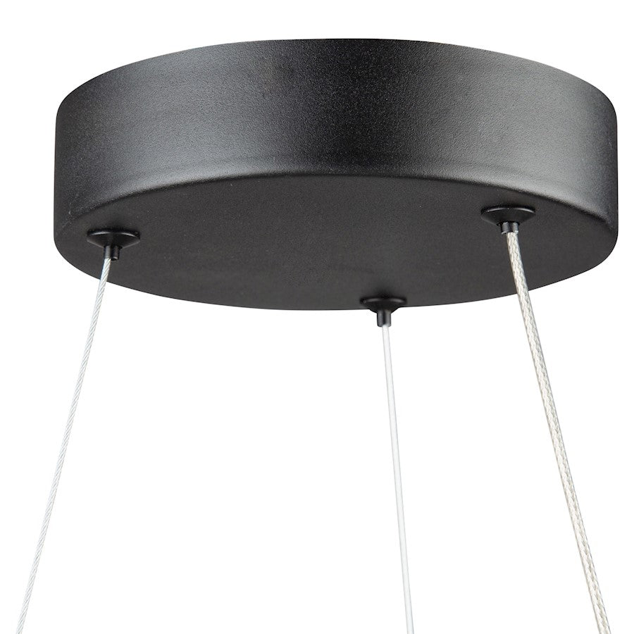 LED Pendant, Black