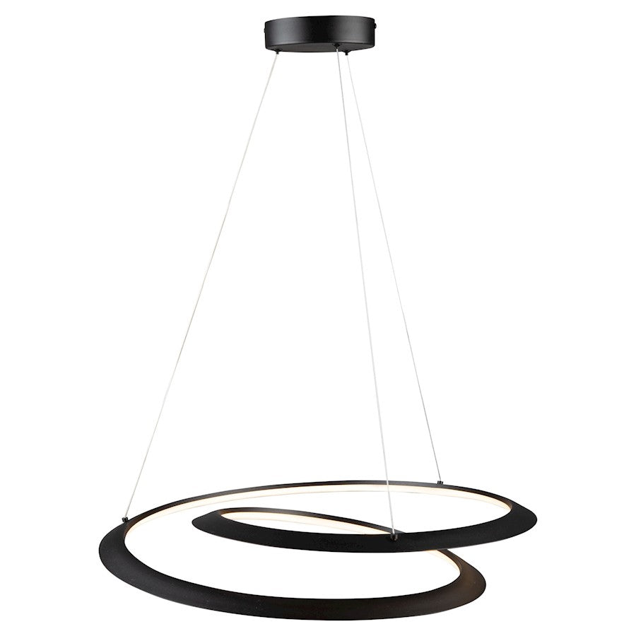 LED Pendant, Black