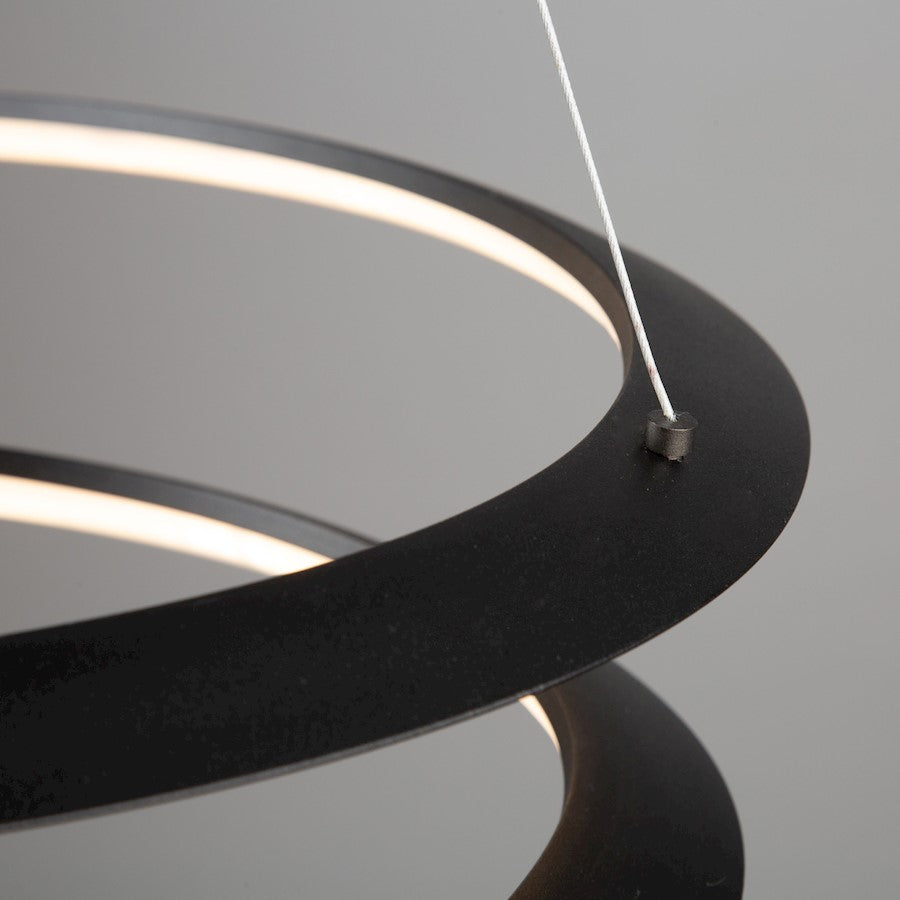 LED Pendant, Black