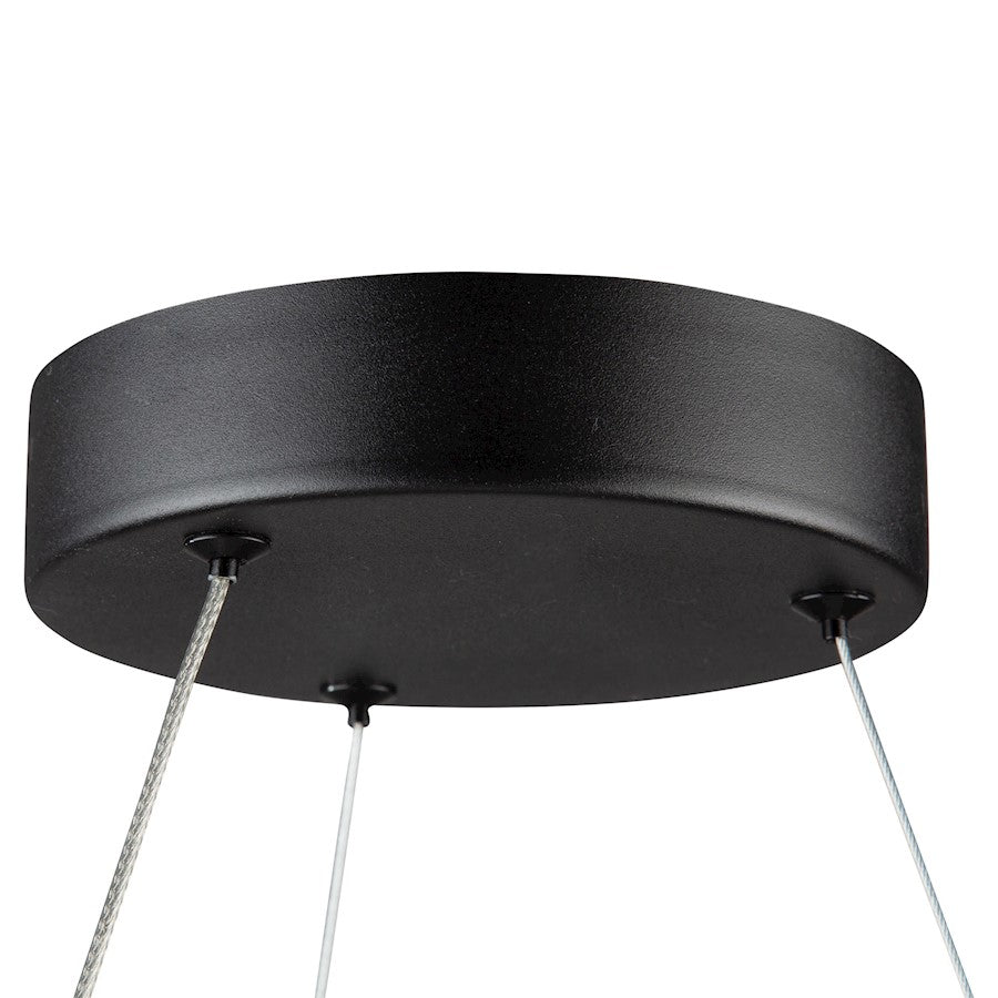 LED Pendant, Black