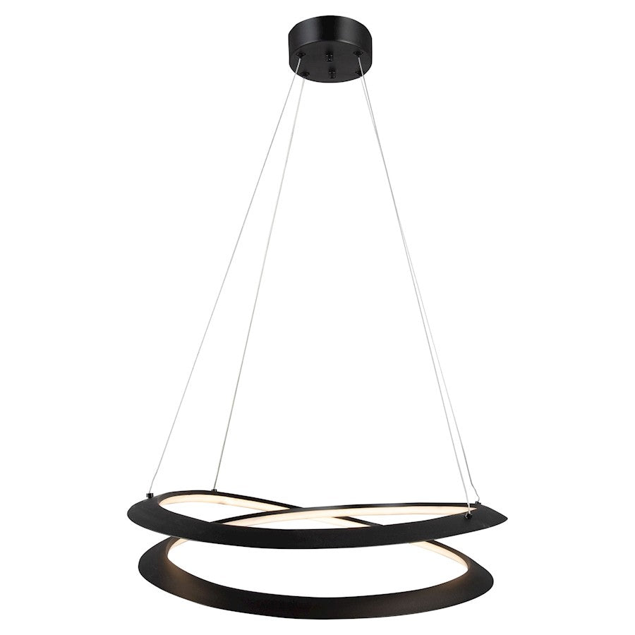 LED Pendant, Black