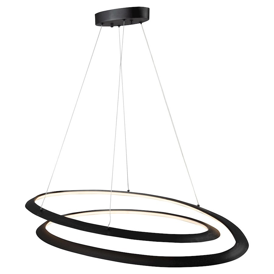 LED Pendant, Black