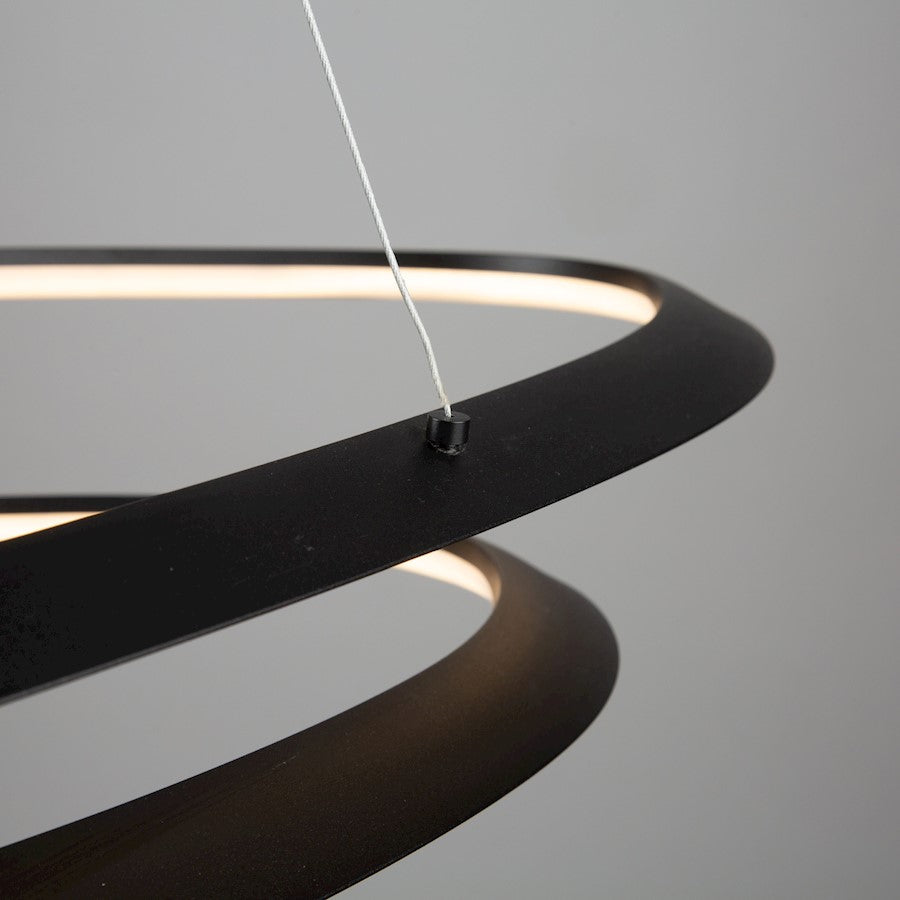 LED Pendant, Black