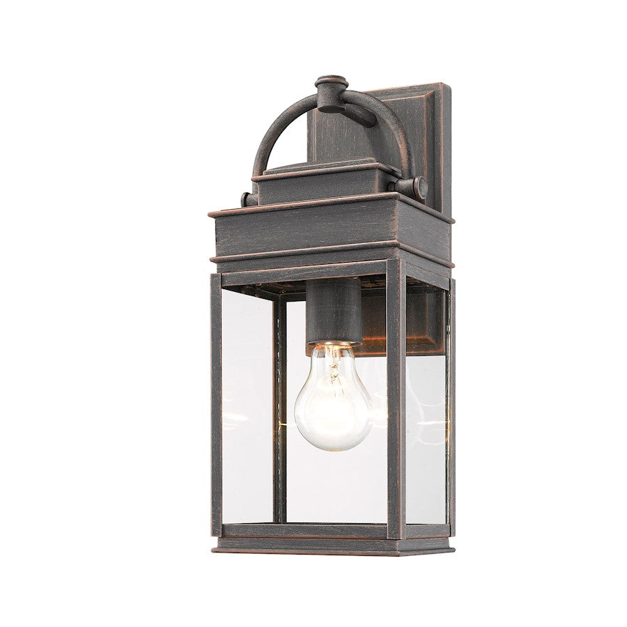 Artcraft Fulton 1 Light 13" Outdoor Wall Light, Oil Rubbed Bronze - AC8220OB