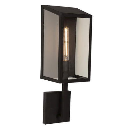 Artcraft Sonesta 8" 1-Light Exterior Wall Light, Black - AC8811BK