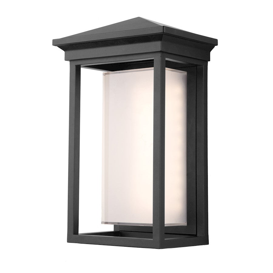 1 Light Outdoor Wall Sconce, Black