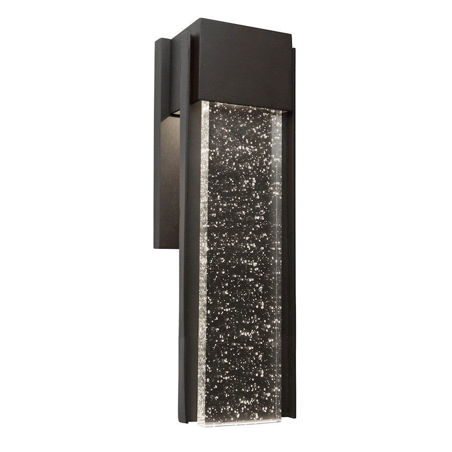 Artcraft Cortland 1 Light 16" Outdoor Wall Light, Black - AC9167BK