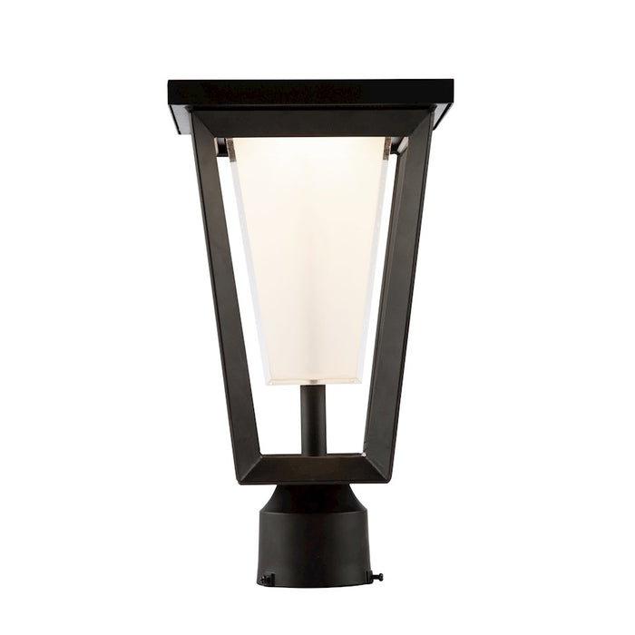Artcraft Waterbury 12W LED Outdoor Lantern Black/Frosted