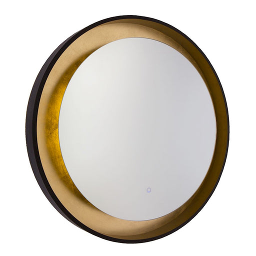 Artcraft Reflections 1 Light 31" Mirror, Oil Rubbed Bronze/Gold Leaf - AM304