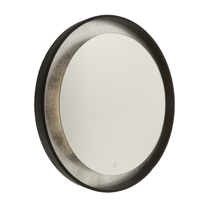 Artcraft Reflections 1 Light 31" Mirror, Oil Rubbed Bronze/Silver Leaf - AM305
