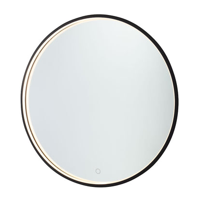 Artcraft Reflections 25W LED Mirror, Matte Black - AM319