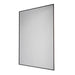 Artcraft Reflections Square 24" Integrated LED Wall Mirror, Matte Black - AM325
