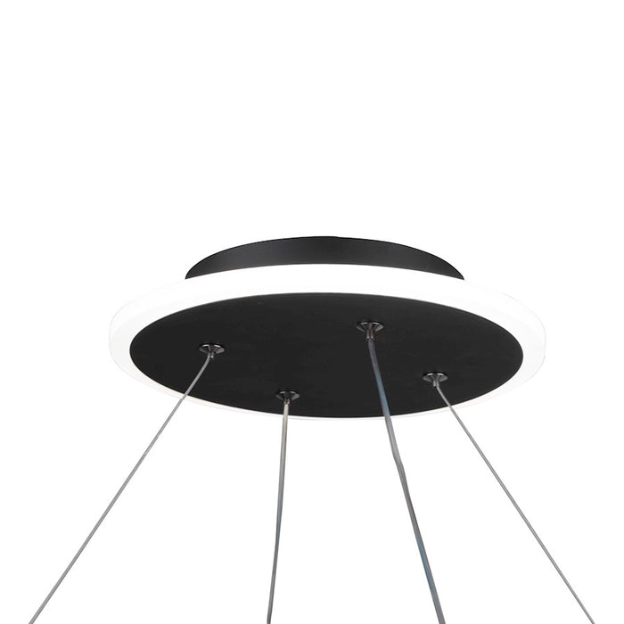 Artcraft Lazio Integrated LED Chandelier, Black