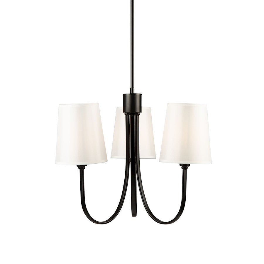 Rhythm Chandelier, White