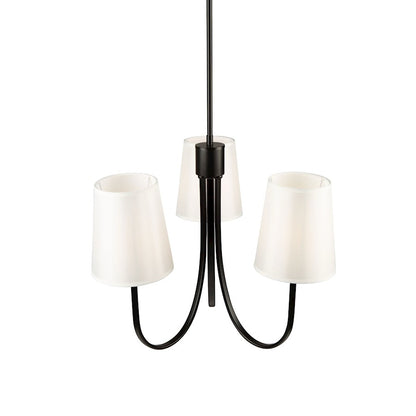 Rhythm Chandelier, White