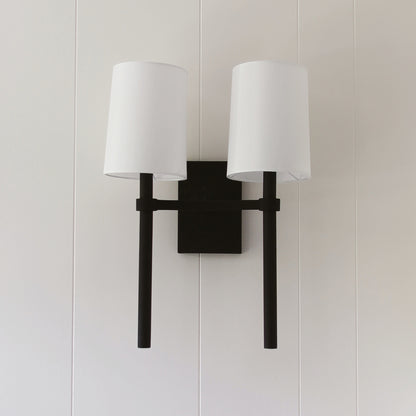 2 Light Wall Sconce