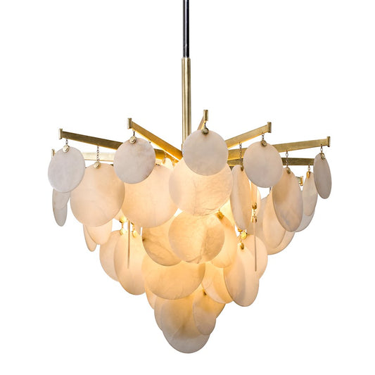 Corbett Lighting Serenity 1 Light Chandelier - 228-43-GL-SS