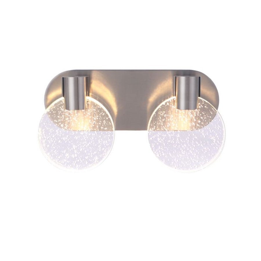 2 Light LED Bathroom Vanity Light