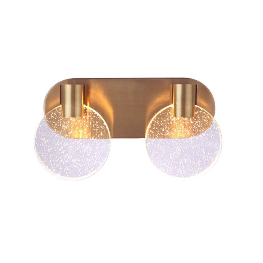 2 Light LED Bathroom Vanity Light