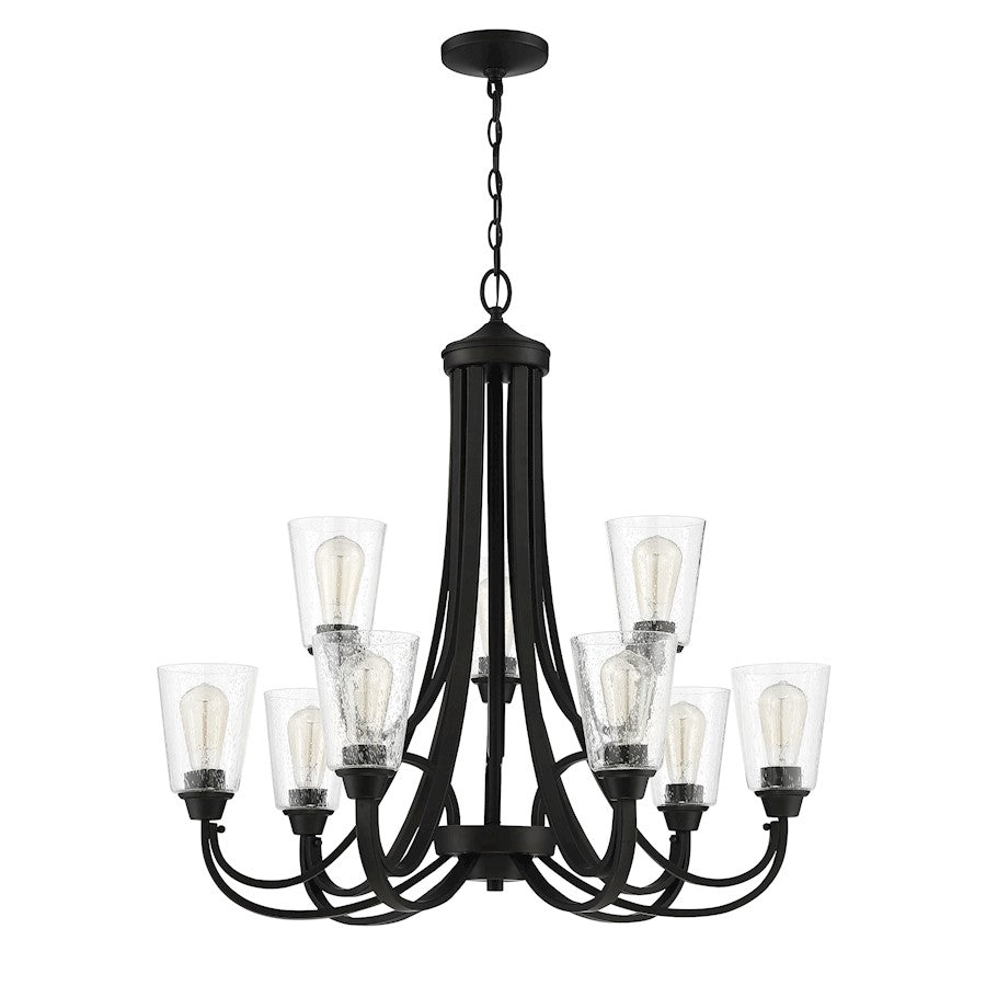 Craftmade Grace 9 Light Chandelier, Espresso - 41929-ESP-CS