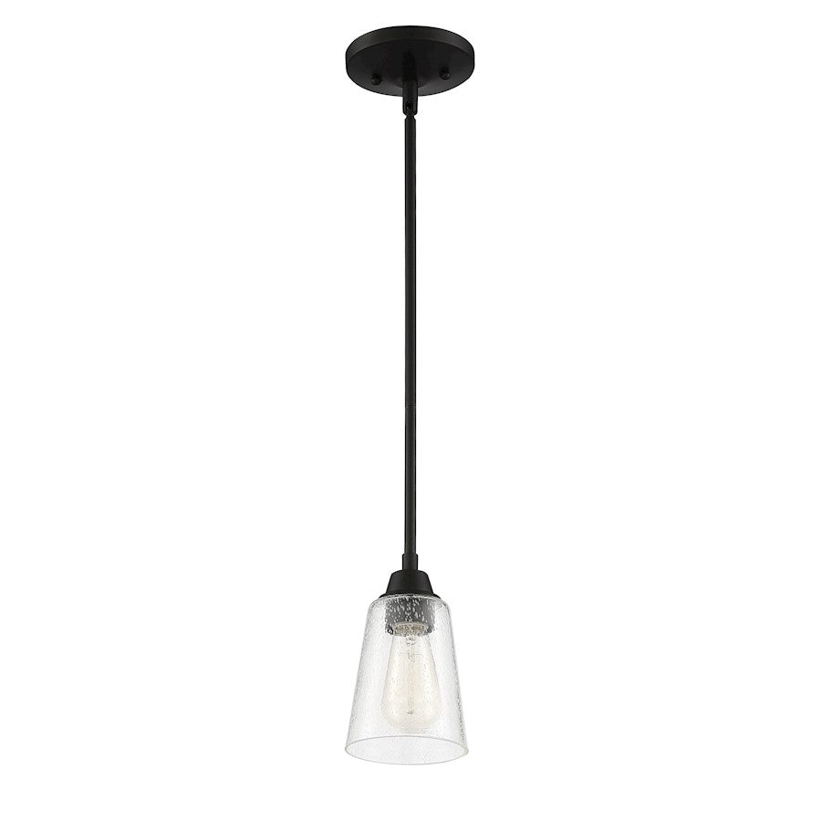 Craftmade Grace 1 Light Mini Pendant, Espresso - 41991-ESP-CS