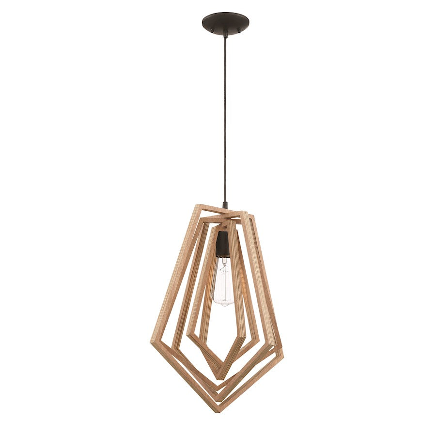 1 Light Pendant, Espresso